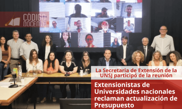Extensionistas de Universidades nacionales reclaman actualización de Presupuesto