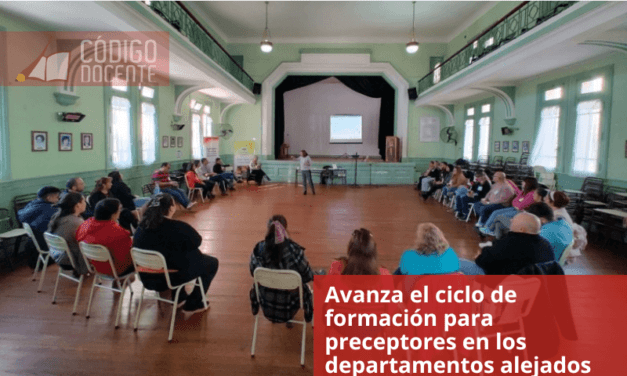 Avanza el ciclo de formación para preceptores en los departamentos alejados
