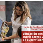 Educación convoca a cubrir cargos vacantes de Supervisión