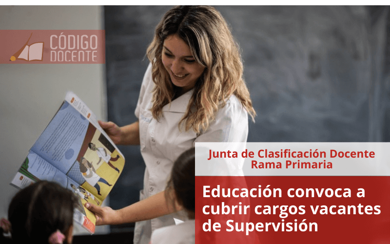 Educación convoca a cubrir cargos vacantes de Supervisión