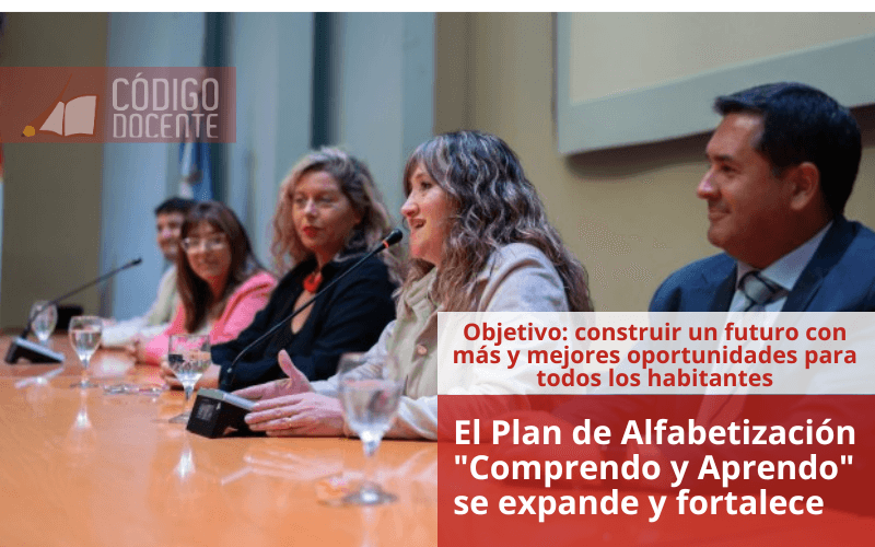 El Plan de Alfabetización «Comprendo y Aprendo» se expande y fortalece