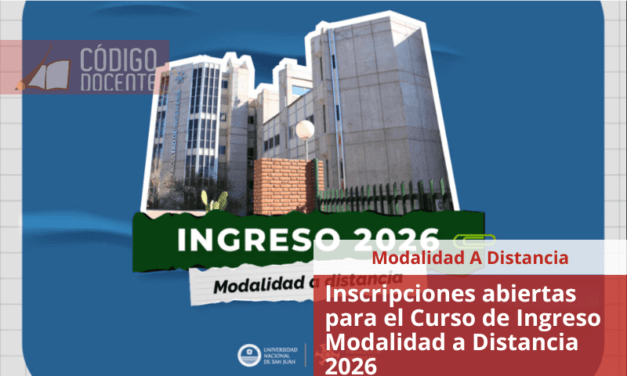 Inscripciones abiertas para el Curso de Ingreso Modalidad a Distancia 2026