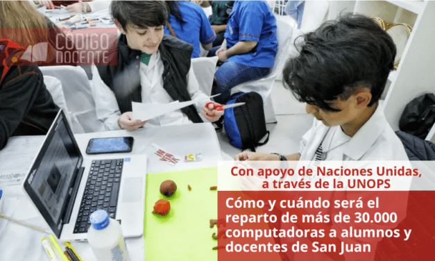 Cómo y cuándo será el reparto de más de 30.000 computadoras a alumnos y docentes de San Juan