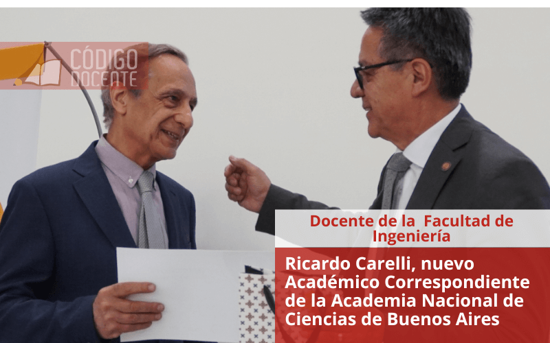 Ricardo Carelli, nuevo Académico Correspondiente de la Academia Nacional de Ciencias de Buenos Aires