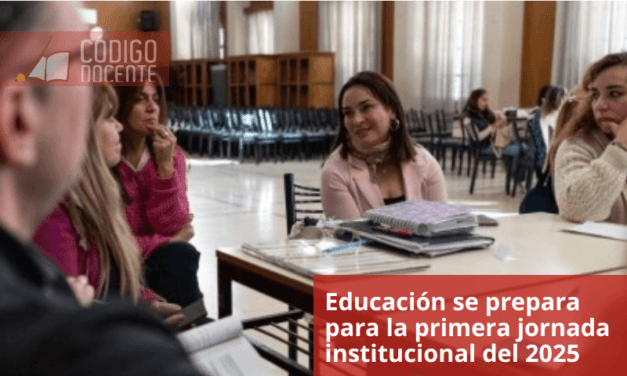 Educación se prepara para la primera jornada institucional del 2025