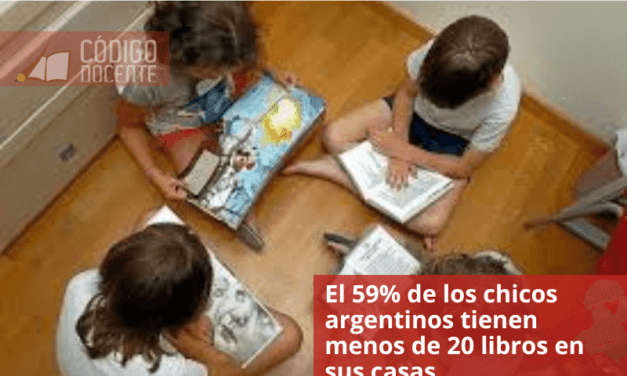 El 59% de los chicos argentinos tienen menos de 20 libros en sus casas