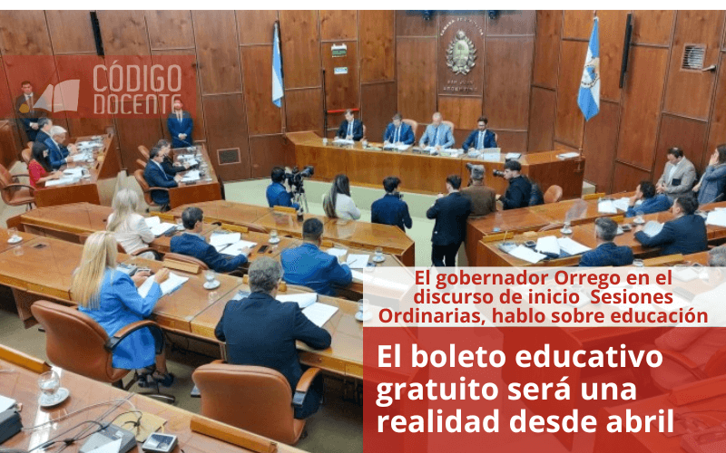 El boleto educativo gratuito será una realidad desde abril
