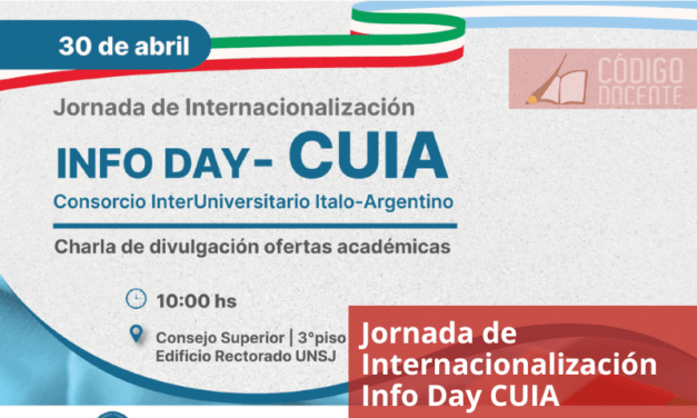 Jornada de Internacionalización Info Day CUIA