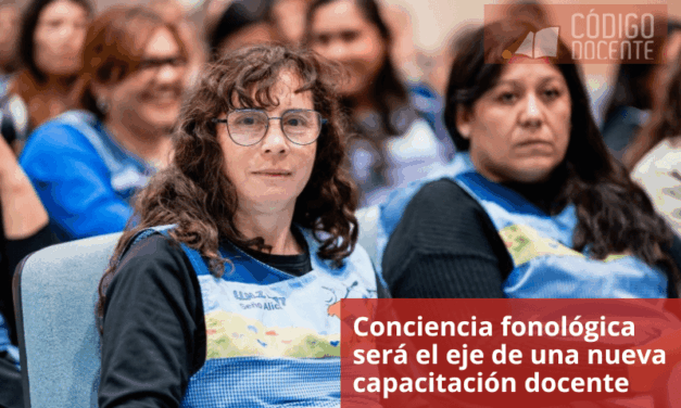 Conciencia fonológica será el eje de una nueva capacitación docente