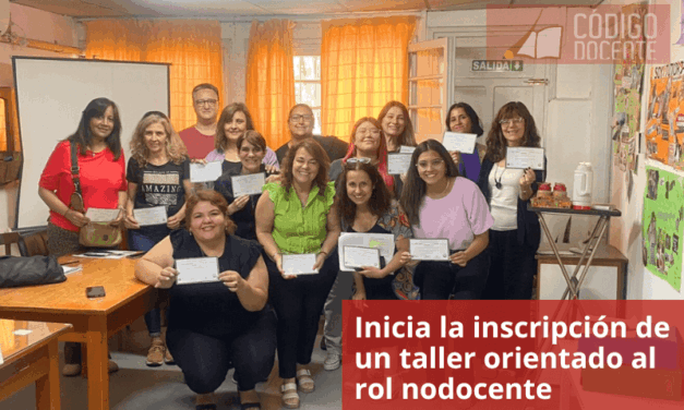 Inicia la inscripción de un taller orientado al rol nodocente