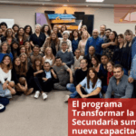 El programa Transformar la Secundaria sumó una nueva capacitación