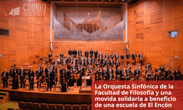 La Orquesta Sinfónica de la Facultad de Filosofía y una movida solidaria a beneficio de una escuela de El Encón