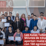 Las Aulas Talleres Móviles de Educación aportan mano de obra con 160 egresados