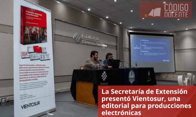 La Secretaría de Extensión presentó Vientosur, una editorial para producciones electrónicas