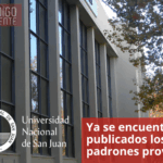 Ya se encuentran publicados los padrones provisorios