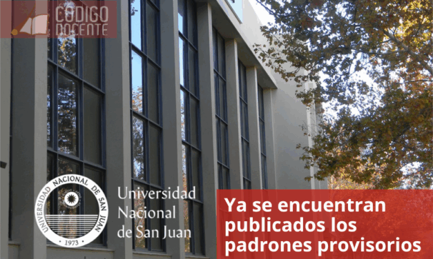 Ya se encuentran publicados los padrones provisorios