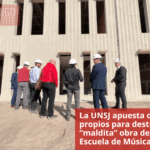 La UNSJ apuesta con fondos propios para destrabar la “maldita” obra de la Escuela de Música