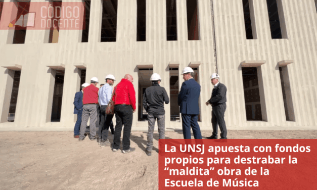La UNSJ apuesta con fondos propios para destrabar la “maldita” obra de la Escuela de Música