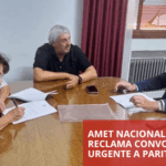 AMET NACIONAL RECLAMA CONVOCATORIA URGENTE A PARITARIA