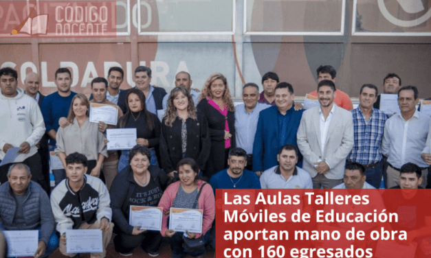Las Aulas Talleres Móviles de Educación aportan mano de obra con 160 egresados