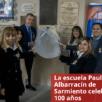 La escuela Paula Albarracín de Sarmiento celebró sus 100 años