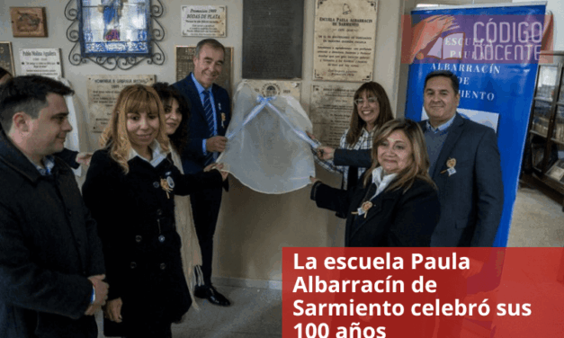 La escuela Paula Albarracín de Sarmiento celebró sus 100 años