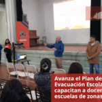 Avanza el Plan de Evacuación Escolar: capacitan a docentes de escuelas de zonas alejadas