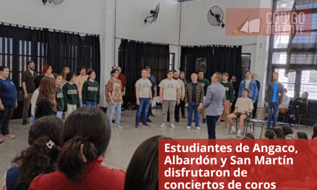 Estudiantes de Angaco, Albardón y San Martín disfrutaron de conciertos de coros