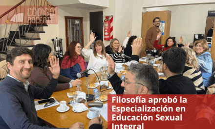 Filosofía aprobó la Especialización en Educación Sexual Integral