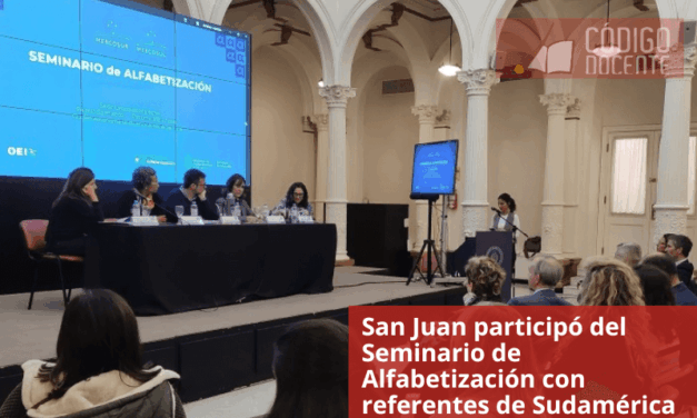 San Juan participó del Seminario de Alfabetización con referentes de Sudamérica
