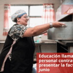 Educación llama al personal contratado a presentar la factura de junio