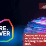 Convocan a escuelas secundarias a participar del programa RE.VER 2025