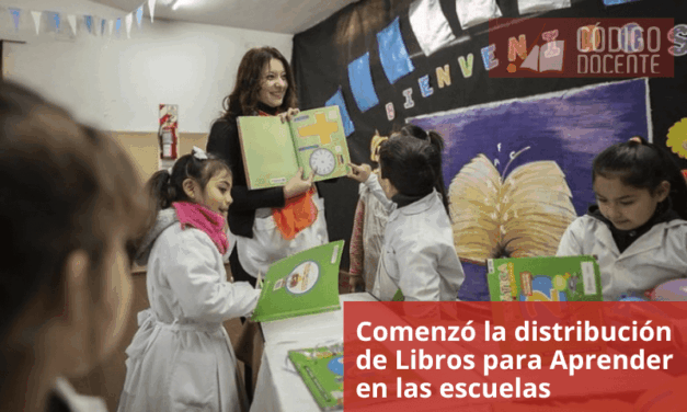 Comenzó la distribución de Libros para Aprender en las escuelas