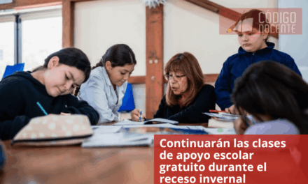 Continuarán las clases de apoyo escolar gratuito durante el receso invernal