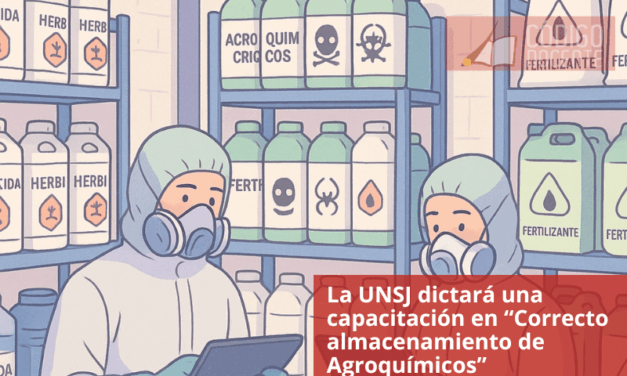 La UNSJ dictará una capacitación en “Correcto almacenamiento de Agroquímicos”