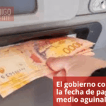 El gobierno comunica la fecha de pago del medio aguinaldo