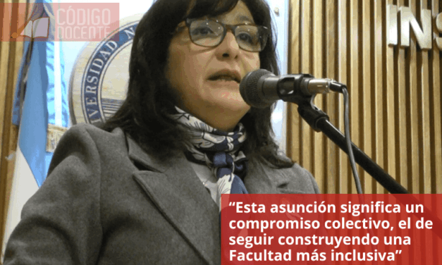 “Esta asunción significa un compromiso colectivo, el de seguir construyendo una Facultad más inclusiva”
