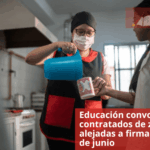 Educación convoca a contratados de zonas alejadas a firmar adenda de junio