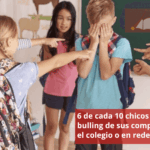 6 de cada 10 chicos sufrieron alguna agresión de sus compañeros en el colegio o en redes sociales