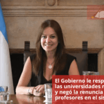 El Gobierno le respondió a las universidades nacionales y negó la renuncia de 10 mil profesores en el sistema