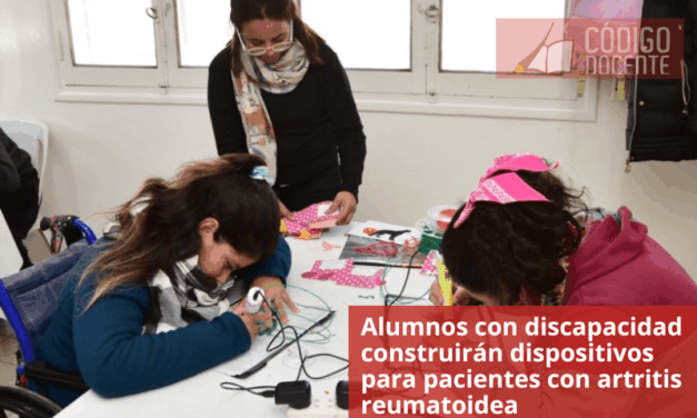 Alumnos con discapacidad construirán dispositivos para pacientes con artritis reumatoidea