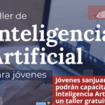 Jóvenes sanjuaninos podrán capacitarse en Inteligencia Artificial en un taller gratuito